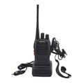 Baofeng BF-888S UHF walkie-talkie, 16 csatornás rádió adó-vevő fülhallgatóval Baofeng BF-888S UHF walkie-talkie, 16 csatornás rádió adó-vevő fülhallgatóval