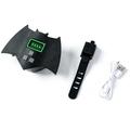 Bat King nagy fényerejű akkumulátoros COB LED kerékpárlámpa fém házzal, 4,8W Bat King nagy fényerejű akkumulátoros COB LED kerékpárlámpa fém házzal, 4,8W