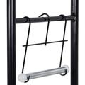 3 szintes fém polcrendszer, tároló, WC fölé, 163cm, fekete 3 szintes fém polcrendszer, tároló, WC fölé, 163cm, fekete