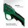Elite Electronics® akkumulátoros magassági metszőolló és ágvágó, 3.6V, Li-Ion akkuval, töltővel + 1,8 m toldószár
