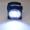 COB Work LED-es munkalámpa, kempinglámpa powerbank funkcióval, napelemmel