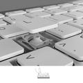 Exkluzív slim bluetooth billentyűzet Android, iOS, Windows támogatással Exkluzív slim bluetooth billentyűzet Android, iOS, Windows támogatással