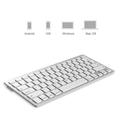 Exkluzív slim bluetooth billentyűzet Android, iOS, Windows támogatással Exkluzív slim bluetooth billentyűzet Android, iOS, Windows támogatással