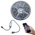 Okostelefonról vezérelhető bluetooth USB RGB LED szalag, 5 méter Okostelefonról vezérelhető bluetooth USB RGB LED szalag, 5 méter