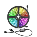 Okostelefonról vezérelhető bluetooth USB RGB LED szalag, 5 méter