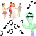 Interaktív visszabeszélő táncoló, zenélő, világító kaktusz, hangfelvétellel, Hulk mintázattal