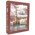 Díszdobozos album Campanile harangtorony mintával, 30 oldalas 240 fotónak Díszdobozos album Campanile harangtorony mintával, 30 oldalas 240 fotónak
