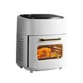 Clover City, 15 literes forrólevegős, olajmentes légkeveréses sütő, 2400 W, JD-989, LCD kijelző, Fehér Clover City, 15 literes forrólevegős, olajmentes légkeveréses sütő, 2400 W, JD-989, LCD kijelző, Fehér