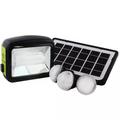 Többfunkciós LED-lámpa és powerbank napelemmel, 3 izzóval Többfunkciós LED-lámpa és powerbank napelemmel, 3 izzóval