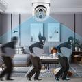 Kétlencsés E27 foglalatba rögzíthető WiFi Smart IP biztonsági kamera Kétlencsés E27 foglalatba rögzíthető WiFi Smart IP biztonsági kamera