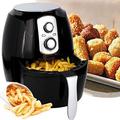 Cuisinier Deluxe olaj nélküli forró levegős fritőz 1400W, 3,6 l kapacitással Cuisinier Deluxe olaj nélküli forró levegős fritőz 1400W, 3,6 l kapacitással