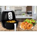 Cuisinier Deluxe olaj nélküli forró levegős fritőz 1400W, 3,6 l kapacitással Cuisinier Deluxe olaj nélküli forró levegős fritőz 1400W, 3,6 l kapacitással