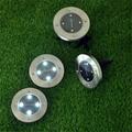Disk Lights 4 ledes napelemes nyomvonaljelölő lámpa készlet Disk Lights 4 ledes napelemes nyomvonaljelölő lámpa készlet