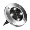 Disk Lights 4 ledes napelemes nyomvonaljelölő lámpa készlet Disk Lights 4 ledes napelemes nyomvonaljelölő lámpa készlet