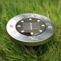 Disk Lights 8 ledes napelemes nyomvonaljelölő lámpa készlet, melegfehér Disk Lights 8 ledes napelemes nyomvonaljelölő lámpa készlet, melegfehér