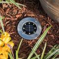 Disk Lights 8 ledes napelemes nyomvonaljelölő lámpa készlet Disk Lights 8 ledes napelemes nyomvonaljelölő lámpa készlet