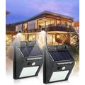 Napelemes mozgásérzékelős mini LED lámpa, falra szerelhető - 30 LED Napelemes mozgásérzékelős mini LED lámpa, falra szerelhető - 30 LED
