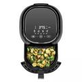 Elite® 7,7 L-es Air Fryer + receptkönyv, 1800W olaj nélküli forró levegős fritőz digitális kijelzővel, keverőlapáttal és betekintőablakkal Elite® 7,7 L-es Air Fryer + receptkönyv, 1800W olaj nélküli forró levegős fritőz digitális kijelzővel, keverőlapáttal és betekintőablakkal