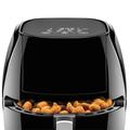 Elite® 7,7 L-es Air Fryer + receptkönyv, 1800W olaj nélküli forró levegős fritőz digitális kijelzővel, keverőlapáttal és betekintőablakkal Elite® 7,7 L-es Air Fryer + receptkönyv, 1800W olaj nélküli forró levegős fritőz digitális kijelzővel, keverőlapáttal és betekintőablakkal