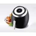 Értékcsökkent - Elite® 3,6 L-es Air Fryer olaj nélküli forró levegős fritőz digitális kijelzővel 1500W + receptkönyv