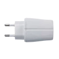Gyorstöltő hálózati adapter, 3.1A töltőáram, 2 db USB csatlakozó, fehér