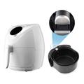 Elite® olaj nélküli forró levegős fritőz digitális kijelzővel 1600W, 3,6 l kapacitással - fehér + receptkönyvvel Elite® olaj nélküli forró levegős fritőz digitális kijelzővel 1600W, 3,6 l kapacitással - fehér + receptkönyvvel