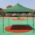 Összecsukható kerti pavilon, sörsátor 3x3m-es méretben - zöld Összecsukható kerti pavilon, sörsátor 3x3m-es méretben - zöld
