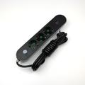 Kapcsolós hálózati elosztó 2db USB csatlakozóval és 3 db aljzattal, 1.8m vezetékkel Kapcsolós hálózati elosztó 2db USB csatlakozóval és 3 db aljzattal, 1.8m vezetékkel