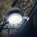 Napelemes ereszcsatornára vagy kerítésre szerelhető LED lámpa, fehér, 2 db