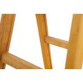 Univerzális háztartási fa létra, festőlétra, fém erősítésekkel, 2x3 fokos, 102 cm Univerzális háztartási fa létra, festőlétra, fém erősítésekkel, 2x3 fokos, 102 cm
