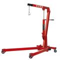Torin Big Red hidraulikus összecsukható motorkiemelő zsiráf, 1T teherbírással, piros Torin Big Red hidraulikus összecsukható motorkiemelő zsiráf, 1T teherbírással, piros