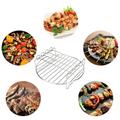 15 részes Air Fryer, olaj nélküli forrólevegős fritőz kiegészítő és tartozék szett receptkönyvvel - 18 cm-es 15 részes Air Fryer, olaj nélküli forrólevegős fritőz kiegészítő és tartozék szett receptkönyvvel - 18 cm-es