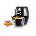 Olaj nélküli forró levegős fritőz 1400W, 3 l kapacitással Olaj nélküli forró levegős fritőz 1400W, 3 l kapacitással