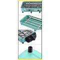 Többfunkciós elektromos grillsütő, 1500W, divatos menta színben Többfunkciós elektromos grillsütő, 1500W, divatos menta színben