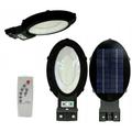 Távirányítós, mozgásérzékelős, napelemes utcai LED lámpa, 120W teljesítménnyel Távirányítós, mozgásérzékelős, napelemes utcai LED lámpa, 120W teljesítménnyel