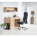 Ergonomikus irodai szék magas háttámlával fekete színben, króm lábakkal Ergonomikus irodai szék magas háttámlával fekete színben, króm lábakkal