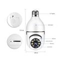 WiFi Smart IP panoráma kamera E27 foglalattal WiFi Smart IP panoráma kamera E27 foglalattal