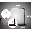 LED asztali lámpa, exkluzív, vezetéknélküli töltővel, USB csatlakozóval, fekete LED asztali lámpa, exkluzív, vezetéknélküli töltővel, USB csatlakozóval, fekete