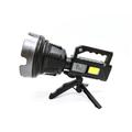 Nagy kézi keresőlámpa Extra erős LED lámpa Akkumulátorral tripod állvánnyal 500M, 150 W - COBA-CB-T300 Nagy kézi keresőlámpa Extra erős LED lámpa Akkumulátorral tripod állvánnyal 500M, 150 W - COBA-CB-T300