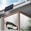 Nagy fényerejű SMD LED lámpa távirányítóval, falra szerelhető, földbe szúrható, különálló napelemmel Nagy fényerejű SMD LED lámpa távirányítóval, falra szerelhető, földbe szúrható, különálló napelemmel