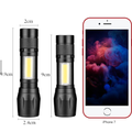 Mini Power Style COB LED extra fényerejű, kis méretű többfunkciós zseblámpa műanyag dobozban Mini Power Style COB LED extra fényerejű, kis méretű többfunkciós zseblámpa műanyag dobozban