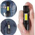 Mini Power Style COB LED extra fényerejű, kis méretű többfunkciós zseblámpa műanyag dobozban Mini Power Style COB LED extra fényerejű, kis méretű többfunkciós zseblámpa műanyag dobozban