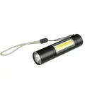 Nagy fényerejű, multifunkciós mini COB LED zseblámpa, rúdlámpa, műanyag dobozban
