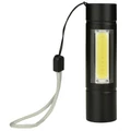 Nagy fényerejű, multifunkciós mini COB LED zseblámpa, rúdlámpa, műanyag dobozban