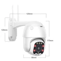 Kültéri távolról vezérelhető  WiFi PTZ biztonsági kamera