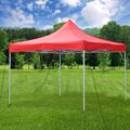 Értékcsökkent - Tetőponyva sörsátorhoz, pavilonhoz, 3x3m-es méretben, piros Értékcsökkent - Tetőponyva sörsátorhoz, pavilonhoz, 3x3m-es méretben, piros