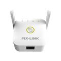 Pix-Link WPS wifi jelerősítő, repeater, feher Pix-Link WPS wifi jelerősítő, repeater, feher