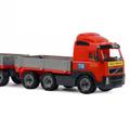 Volvo nagy méretű pótkocsis teherautó, játékautó, 76cm Volvo nagy méretű pótkocsis teherautó, játékautó, 76cm