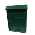 Möller zöld zárható fém postaláda, levélszekrény, MR70606 Möller zöld zárható fém postaláda, levélszekrény, MR70606