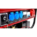 PowerTech PT6500WE benzinmotoros aggregátor, generátor, 3 fázisú áramfejlesztő önindítóval - 6500W